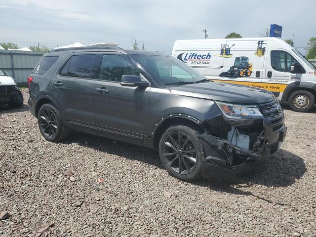 Vin: 1fm5k8d89jga75640, lot: 58236865, ford explorer xlt 20184