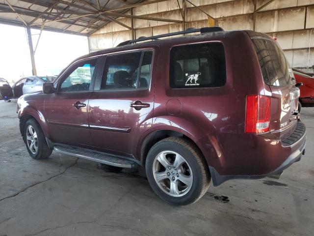 HONDA PILOT EX 2013 purple  gas 5FNYF4H44DB054375 photo #3