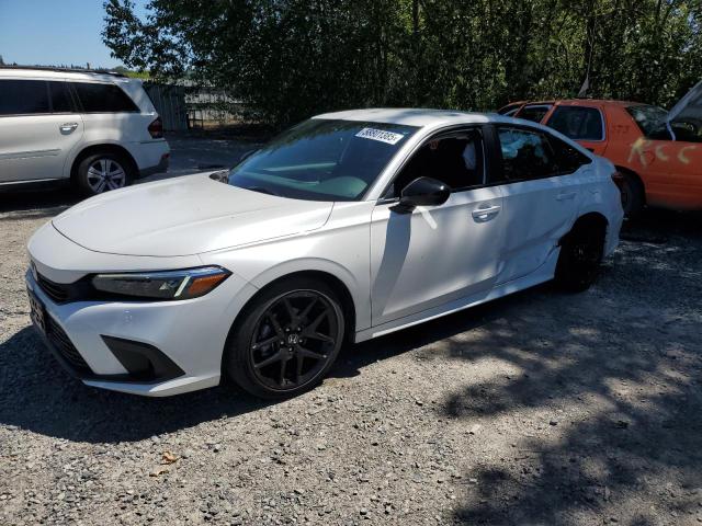 Vin: 2hgfe2f57nh502227, lot: 58801385, honda civic sport 2022 img_1