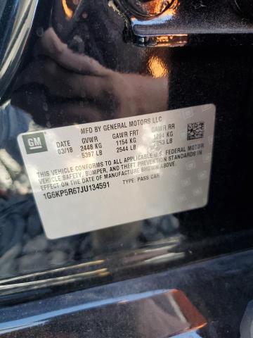 2018 CADILLAC CT6 PLATIN 1G6KP5R67JU134591