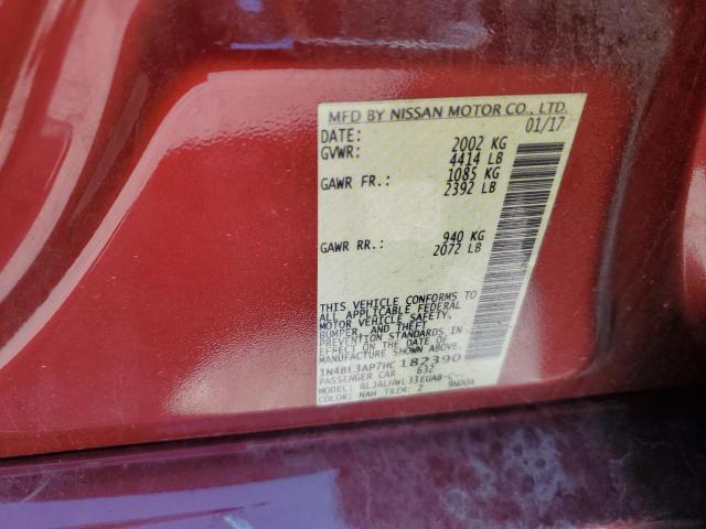 2017 NISSAN ALTIMA 3.5SL 1N4BL3AP7HC182390