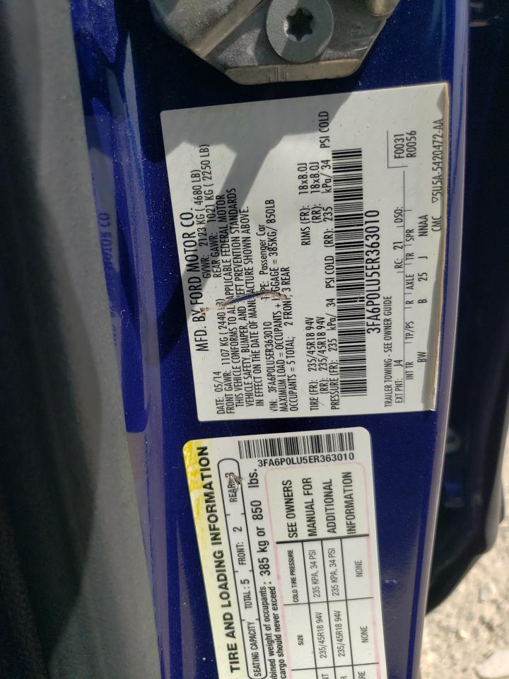 FORD FUSION SE HYBRID