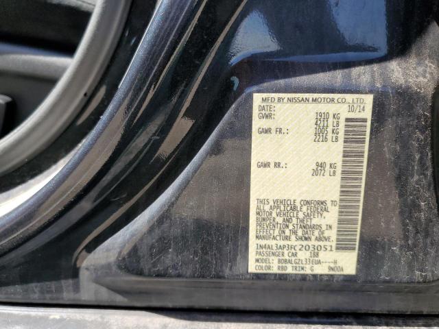 2015 NISSAN ALTIMA 2.5 - 1N4AL3AP3FC203051