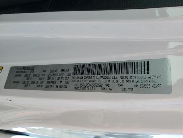 2019 JEEP WRANGLER U - 1C4HJXEN4KW593522