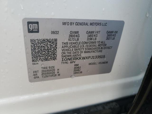 2023 CHEVROLET TRAVERSE P 1GNERKKWXPJ133515