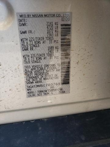2020 NISSAN ROGUE S - 5N1AT2MV0LC780769