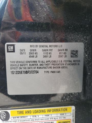 2011 CHEVROLET MALIBU 2LT - 1G1ZD5E79BF372704