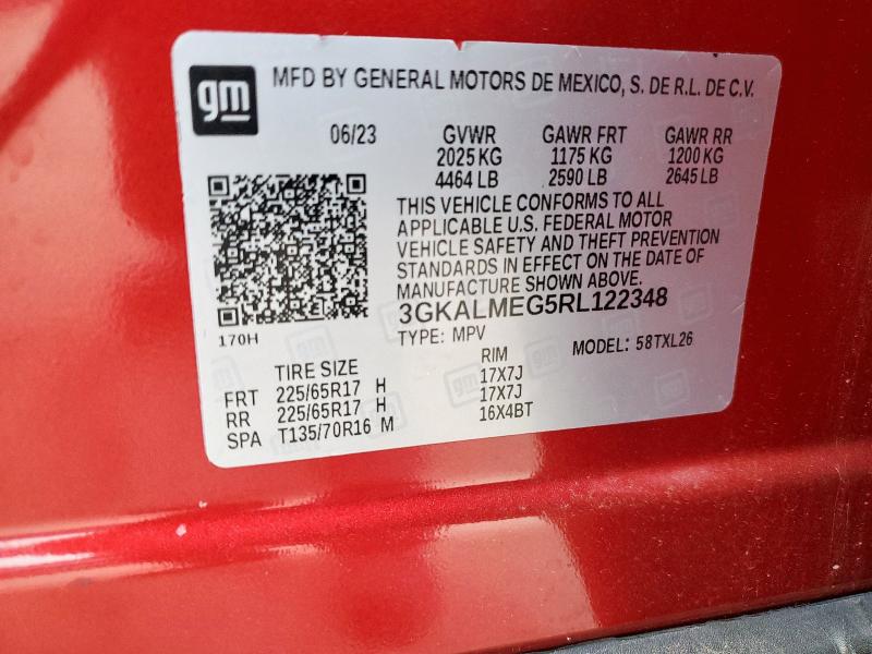2024 GMC TERRAIN SL - 3GKALMEG5RL122348