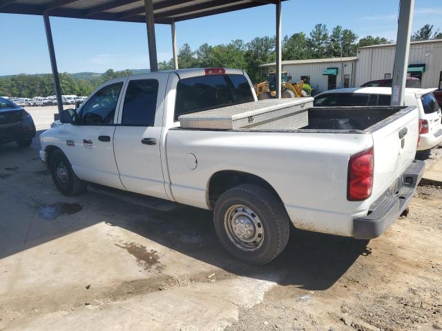 DODGE RAM 2500 S 2008 white crew pic gas 3D7KR28D68G228020 photo #3