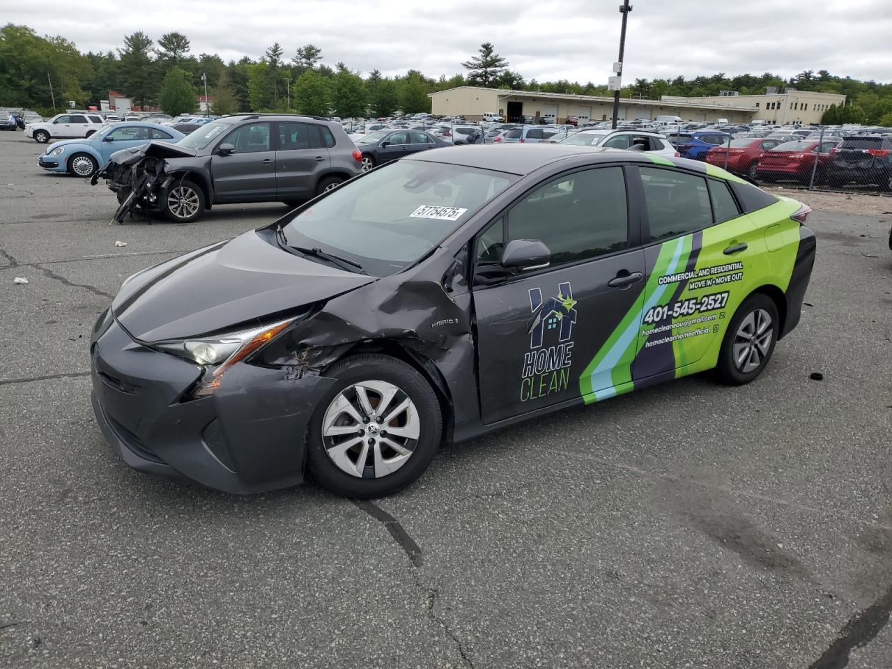 Lot #3211693521 2017 TOYOTA PRIUS