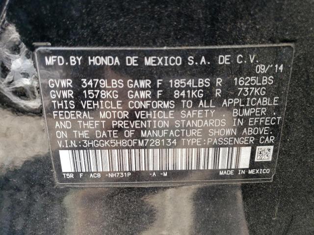 2015 HONDA FIT EX 3HGGK5H80FM728134