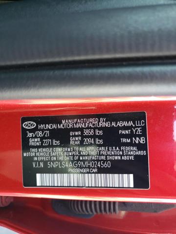 2021 HYUNDAI ELANTRA SE - 5NPLS4AG9MH024560