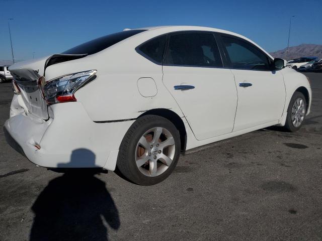 NISSAN SENTRA S 2015 white  gas 3N1AB7APXFL694522 photo #4