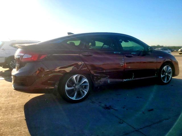 Vin: jhmzc5f35jc000281, lot: 56054815, honda clarity touring 20183