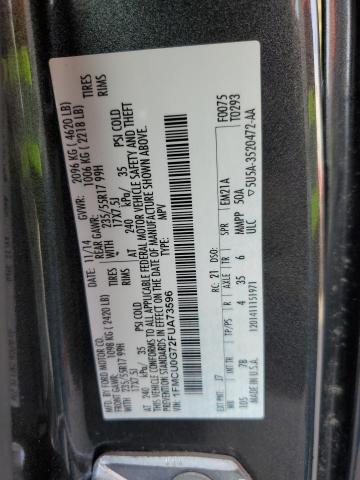2015 FORD ESCAPE SE - 1FMCU0G72FUA73596