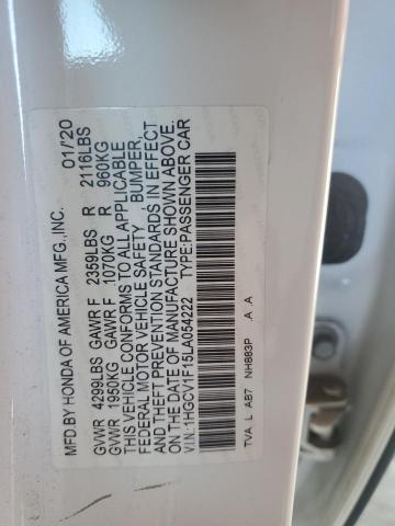 2020 HONDA ACCORD LX - 1HGCV1F15LA054222