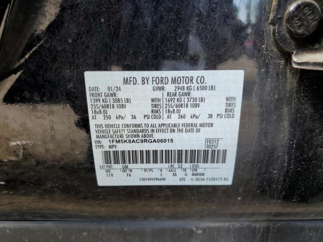 2024 FORD EXPLORER P 1FM5K8AC9RGA06015