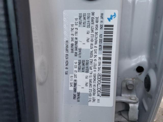 2019 MAZDA CX-3 TOURI JM1DKDC77K0430381