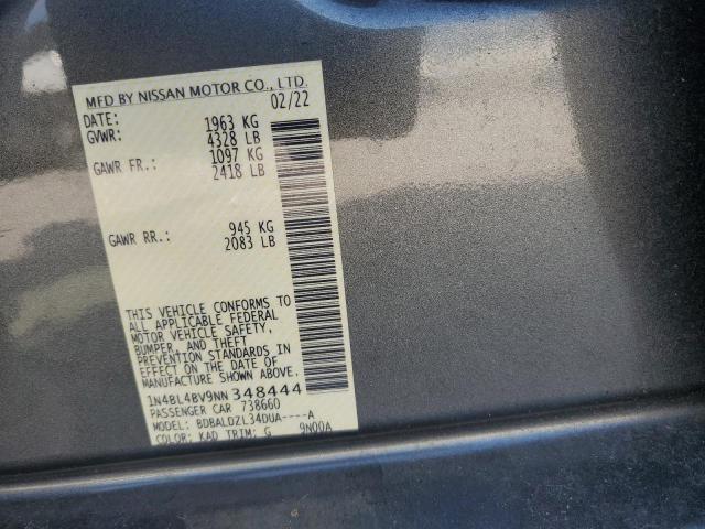 2022 NISSAN ALTIMA S - 1N4BL4BV9NN348444