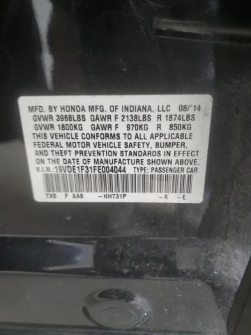 2015 ACURA ILX 20 19VDE1F31FE004044