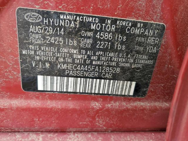 2015 HYUNDAI SONATA HYB - KMHEC4A45FA128528
