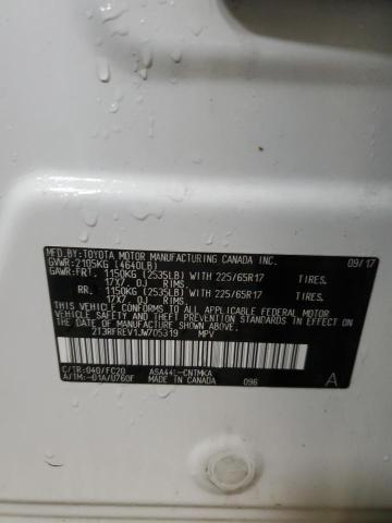 2018 TOYOTA RAV4 ADVEN - 2T3RFREV1JW705319