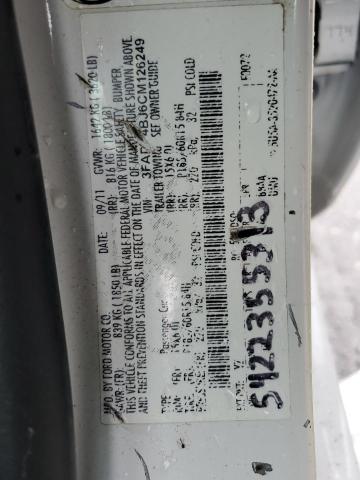 2012 FORD FIESTA SE - 3FADP4BJ6CM126249