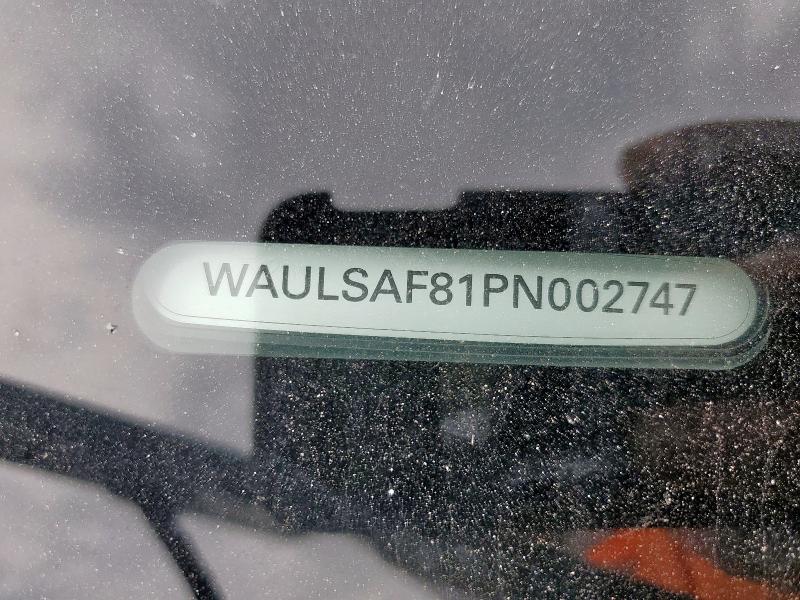 2023 AUDI S8 WAULSAF81PN002747