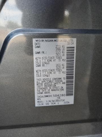 2015 INFINITI QX60 - 5N1AL0MM3FC504280