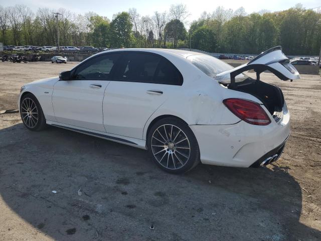 Vin: 55swf6eb9gu176626, lot: 55214735, mercedes-benz c-class 450 4matic amg 20162