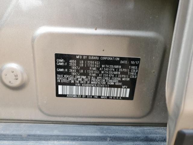 2018 SUBARU OUTBACK 3. - 4S4BSENC6J3245111