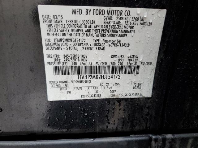 2015 FORD TAURUS POL - 1FAHP2MK2FG154172