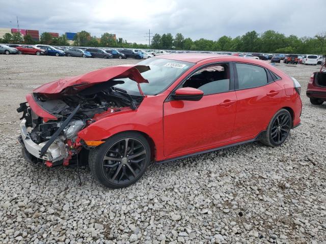 Vin: shhfk7h45lu212563, lot: 57953055, honda civic sport 2020 img_1