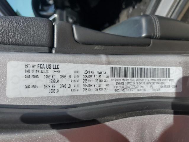 2020 JEEP GRAND CHER 1C4RJEBG6LC295247