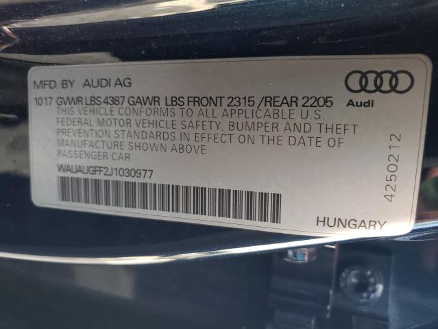 wauaugff2j1030977 - 2018 Audi a3 premium - #55461385