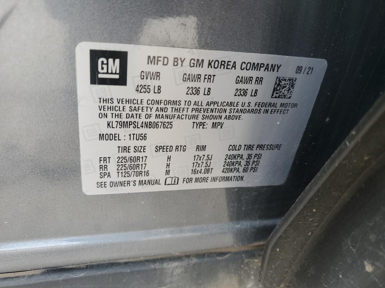 CHEVROLET TRAILBLAZER LT