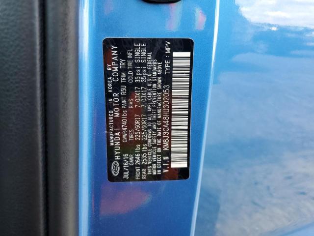 2017 HYUNDAI TUCSON LIM - KM8J3CA48HU302053