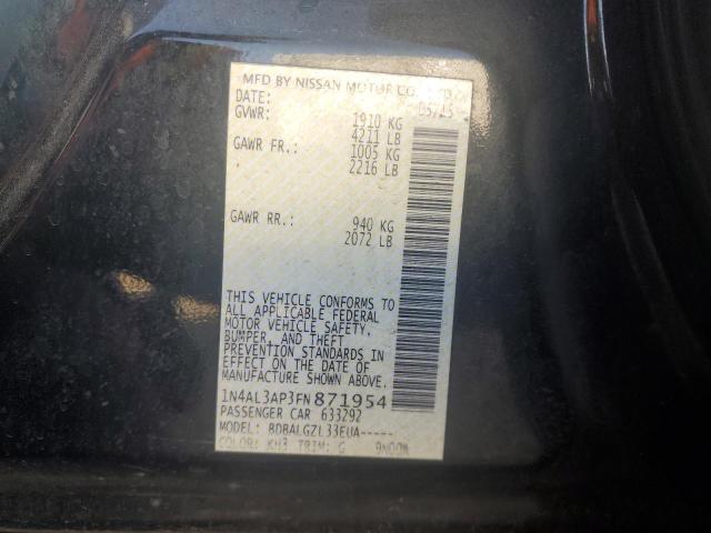 2015 NISSAN ALTIMA 2.5 - 1N4AL3AP3FN871954
