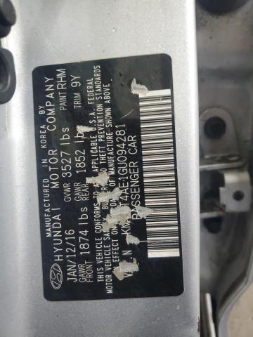 2016 HYUNDAI ACCENT SE - KMHCT4AE1GU094281