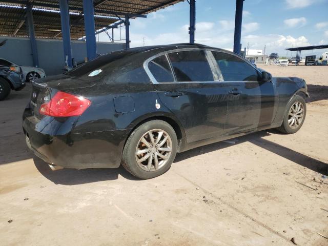 INFINITI G35 2007 black  gas JNKBV61E77M709176 photo #4