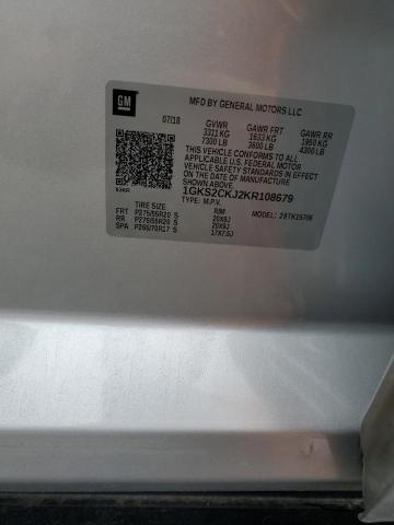 2019 GMC YUKON DENA 1GKS2CKJ2KR108679