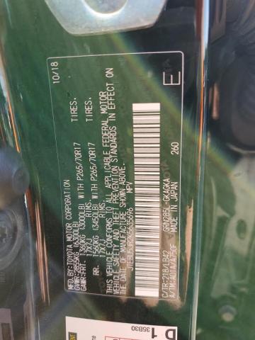 2019 TOYOTA 4RUNNER SR - JTEBU5JR2K5635696