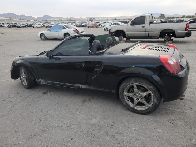 TOYOTA MR2 SPYDER 2003 black converti gas JTDFR320930065139 photo #3