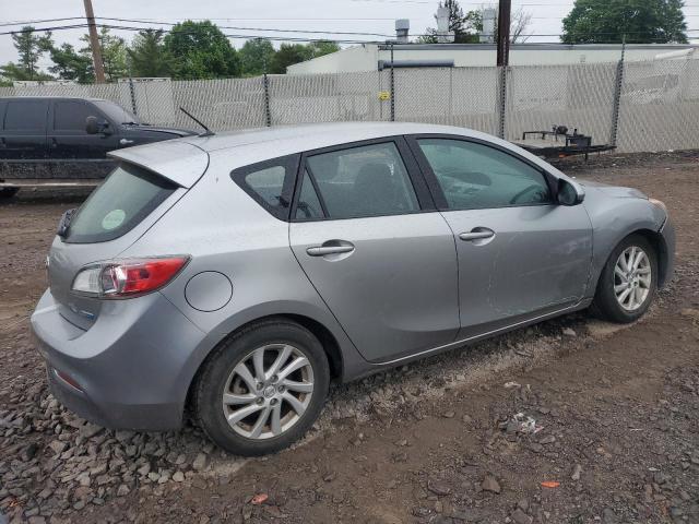 MAZDA 3 I 2012 silver  gas JM1BL1L87C1638722 photo #4