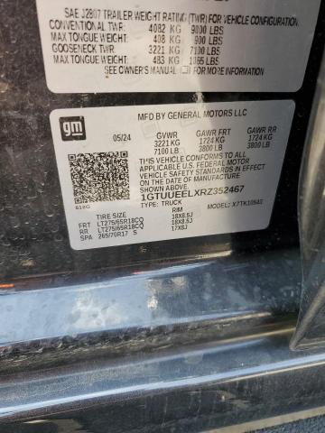 2024 GMC SIERRA K15 - 1GTUUEELXRZ352467