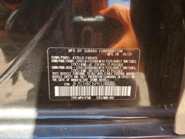 2023 SUBARU CROSSTREK - JF2GTHRC6PH324648