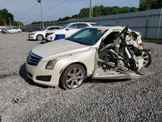 CADILLAC ATS LUXURY 2013 white  gas 1G6AH5R35D0114124 photo #1