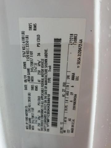 2019 FORD F150 - 1FTMF1CB5KKE68610