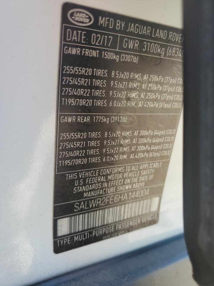 LAND ROVER RANGE ROVER SC