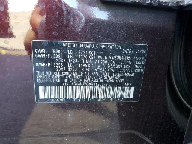 2024 SUBARU ASCENT TOU 4S4WMAWD0R3420573